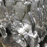 LS billet Joe-Blo  Timing Cover -Crankshaft Support  W  Cam Spud & Provision for Cam Sensor